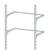 Standard Wall Racks 2 Rods w/2 vertical brackets