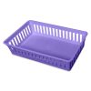 Plastic Mesh Basket, Half Case, Purple