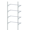 Standard Wall Racks 4 Rods w/2 vertical brackets