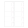 STYLE A90 LASER RX LABEL (SynMed w/ Reorder Tabs) - 8.5" x 11"