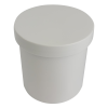 White Plastic Ointment Jars 2 oz