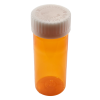 Amber P-Series Vials With CR Cap 8 dr.