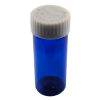Blue P-Series Vials With CR Cap 8 dr.