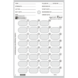 Rapid Card- Lidding (Rev #'s 31-1)